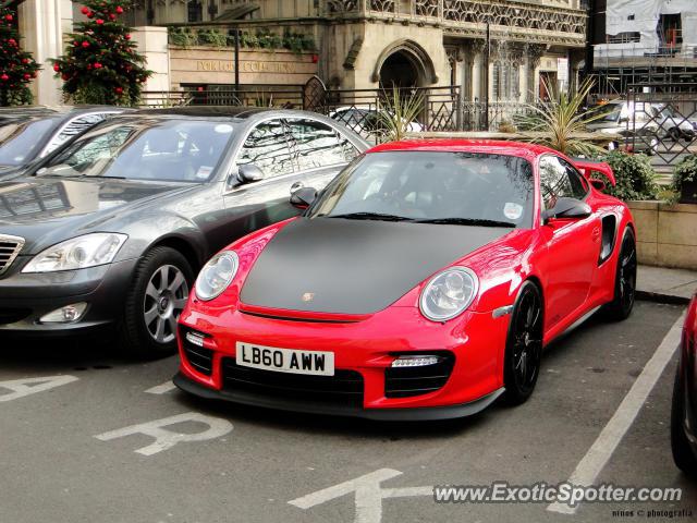 Porsche 911 GT2 spotted in London, United Kingdom