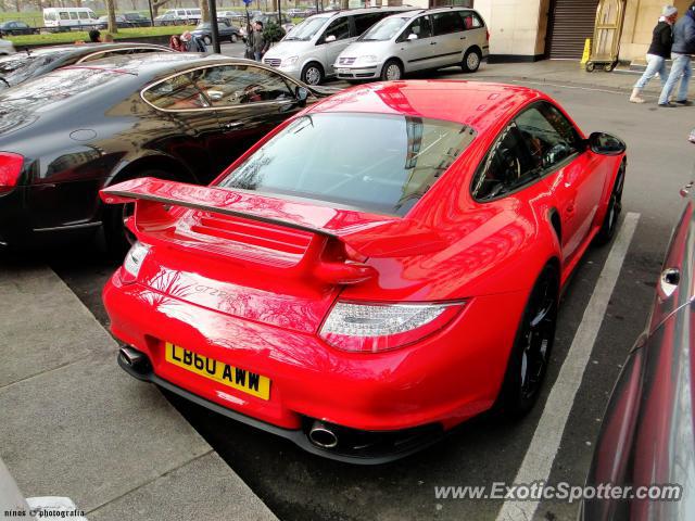 Porsche 911 GT2 spotted in London, United Kingdom