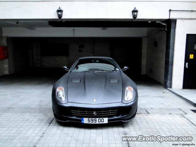 Ferrari 599GTB spotted in London, United Kingdom