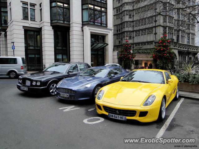 Ferrari 599GTB spotted in London, United Kingdom