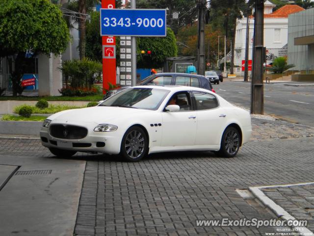 Maserati Quattroporte spotted in Curitiba, PR, Brazil