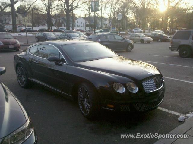 Bentley Continental spotted in West Roxbury, Massachusetts