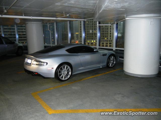 Aston Martin DBS spotted in Chicago, Illinois