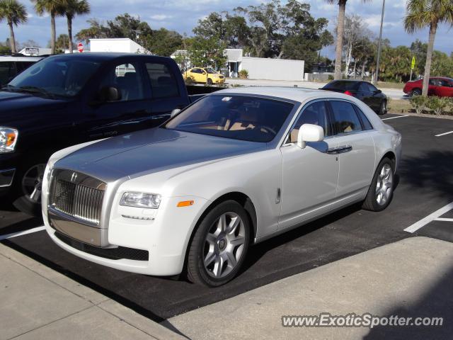 Rolls Royce Ghost spotted in Daytona Beach, Florida