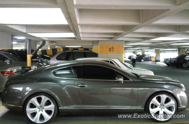 Bentley Continental spotted in Bangkok, Thailand