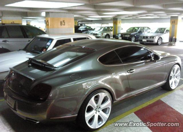 Bentley Continental spotted in Bangkok, Thailand