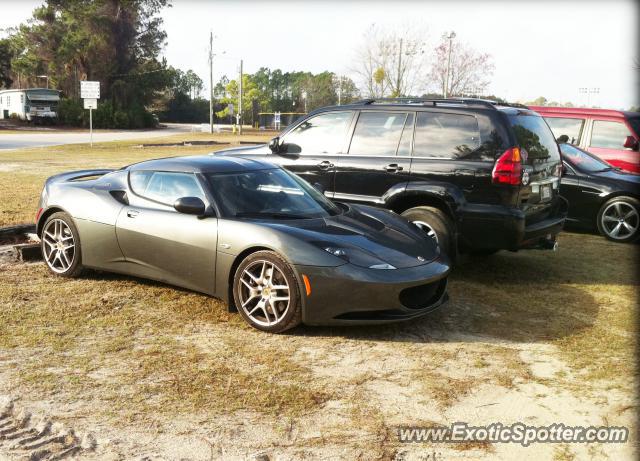 Lotus Evora spotted in Ormond, Florida