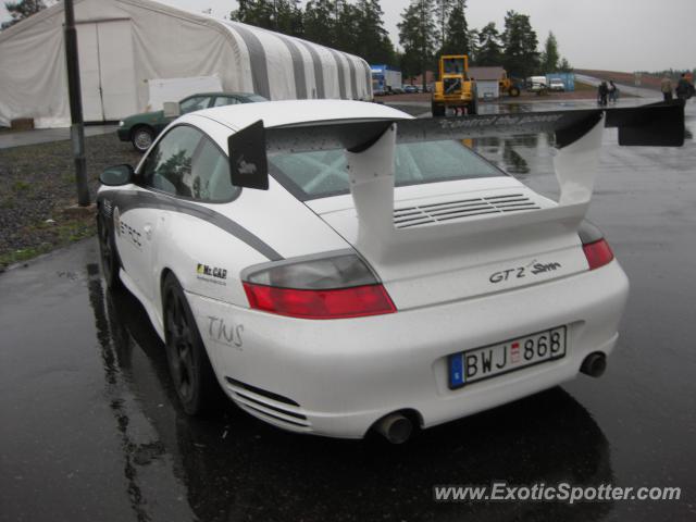 Porsche 911 GT2 spotted in Loimaa, Finland