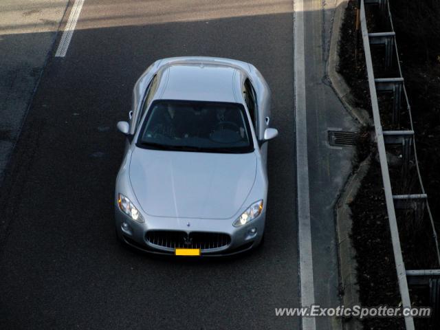 Maserati GranTurismo spotted in Autobahn, Germany
