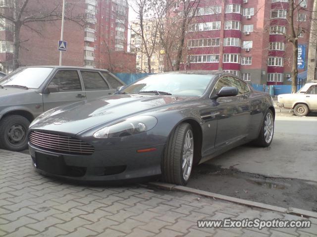Aston Martin DB9 spotted in Rostov-on-Don, Russia