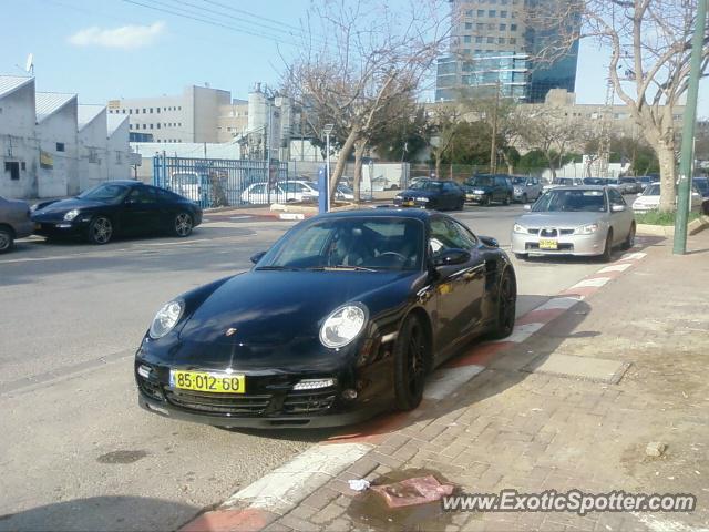 Porsche 911 Turbo spotted in Herzelya, Israel