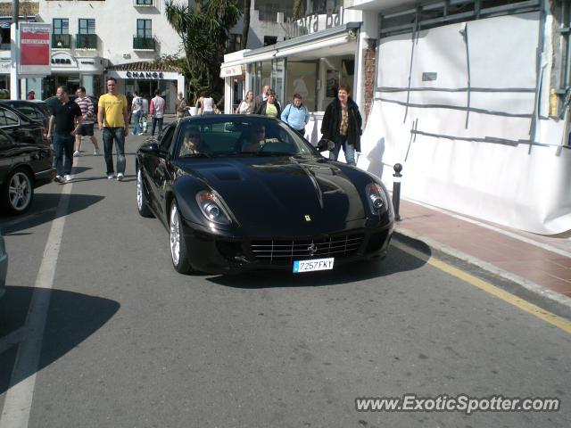 Ferrari 599GTB spotted in Marbella, Spain