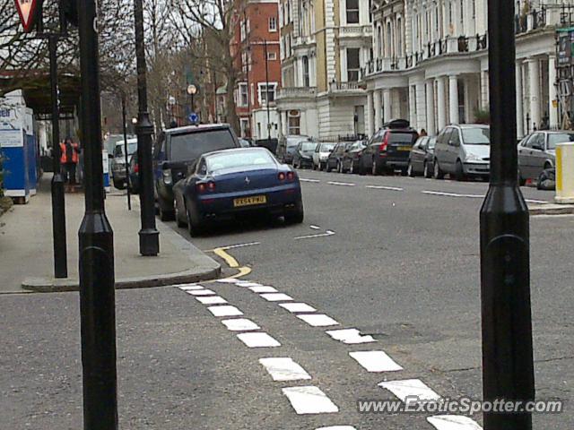 Ferrari 612 spotted in Londra, United Kingdom