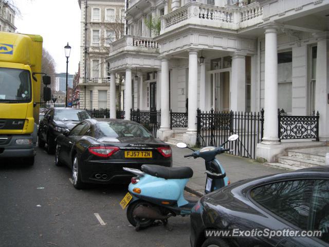 Maserati GranTurismo spotted in Londra, United Kingdom