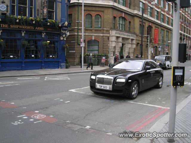 Rolls Royce Ghost spotted in Londra, United Kingdom
