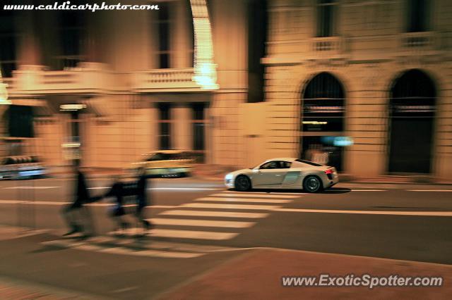 Audi R8 spotted in Monte Carlo Monaco