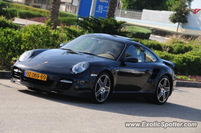 Porsche 911 Turbo spotted in Netanya, Israel
