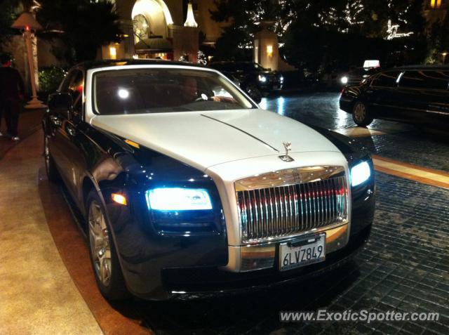 Rolls Royce Ghost spotted in Las Vegas, Nevada