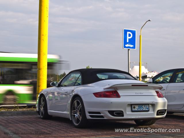Porsche 911 Turbo spotted in Kosice, Slovakia