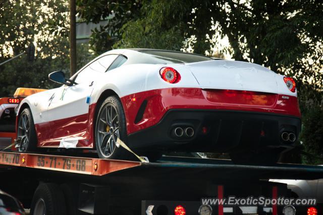 Ferrari 599GTB spotted in Mexico City, Mexico