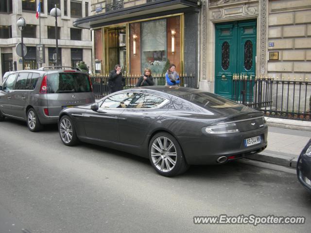 Aston Martin DBS spotted in Paris, France