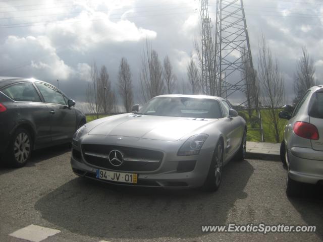 Mercedes SLS AMG spotted in Aveiro, Portugal