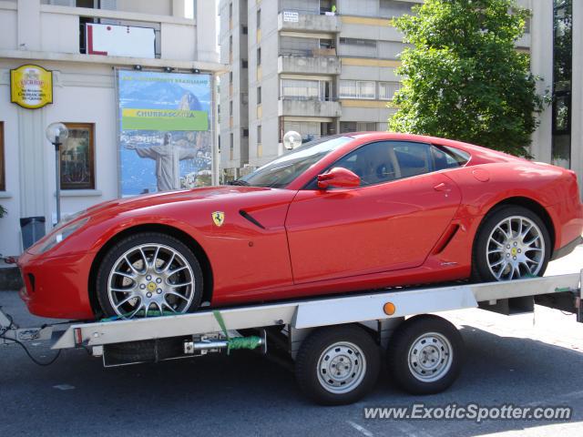 Ferrari 599GTB spotted in Chiasso, Switzerland