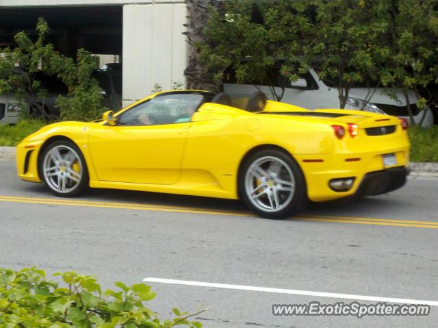 Ferrari F430 spotted in Aventura, Florida