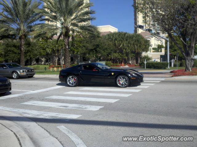 Ferrari 599GTB spotted in Aventura, Florida