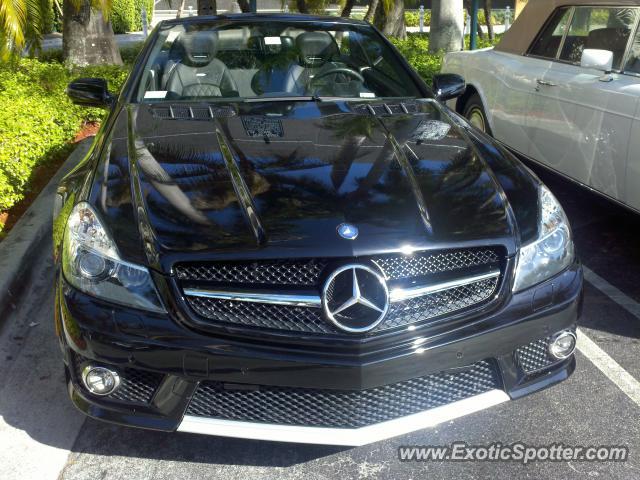 Mercedes SL 65 AMG spotted in Aventura, Florida