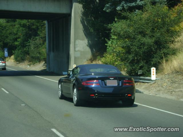 Aston Martin DB9 spotted in San Diego, California