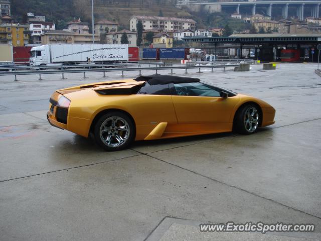 Lamborghini Murcielago spotted in Chiasso, Switzerland