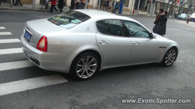 Maserati Quattroporte spotted in SHANGHAI, China