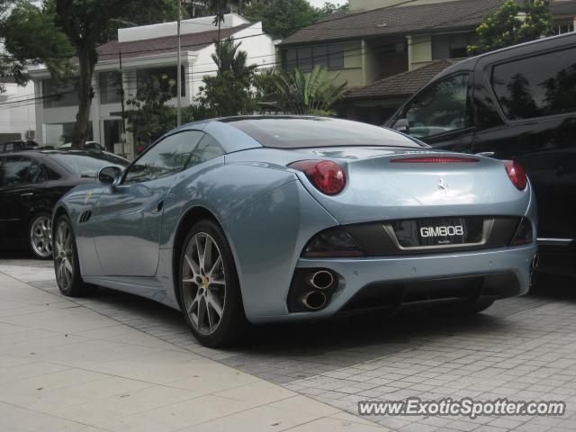Ferrari California spotted in Bangsae, Malaysia