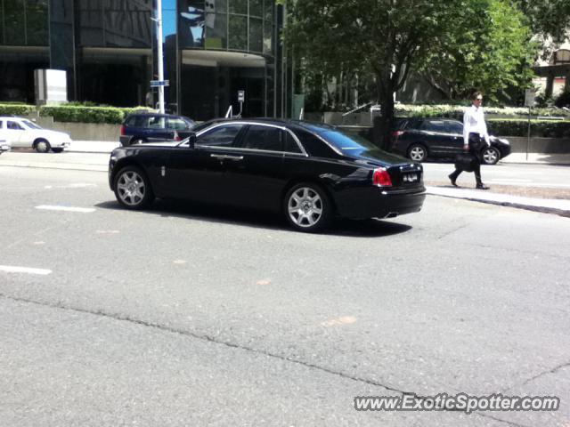 Rolls Royce Ghost spotted in Brisbane, Australia