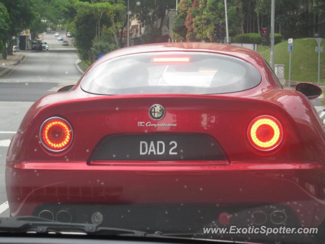 Alfa Romeo 8C spotted in Bangsar, Malaysia