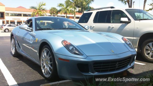 Ferrari 599GTB spotted in Marco Island, Florida