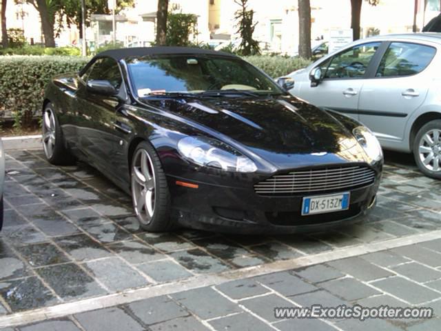Aston Martin DB9 spotted in Pescara, Italy