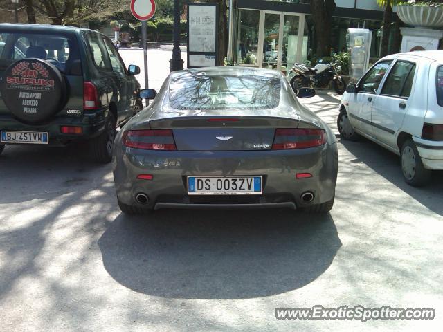 Aston Martin Vantage spotted in Chieti, Italy