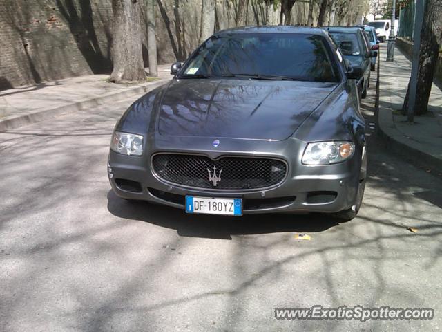 Maserati Quattroporte spotted in Chieti, Italy