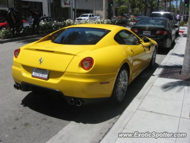 Ferrari 599GTB spotted in Beverly Hills, California