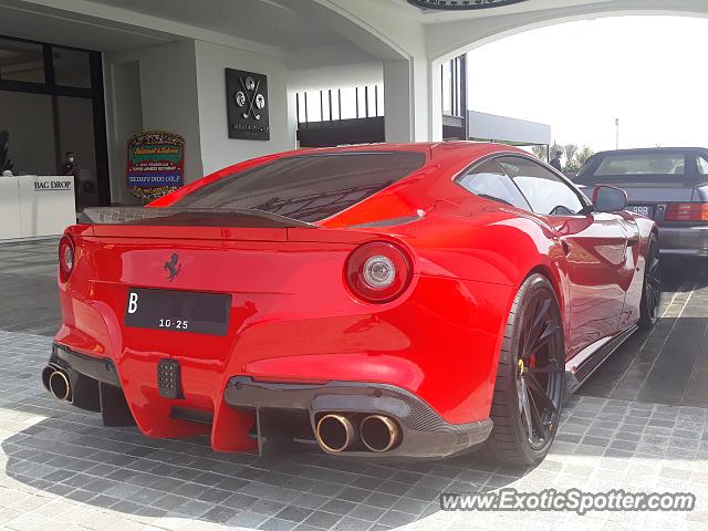 Ferrari F12 spotted in Jakarta, Indonesia