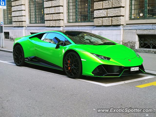 Lamborghini Huracan spotted in Zurich, Switzerland