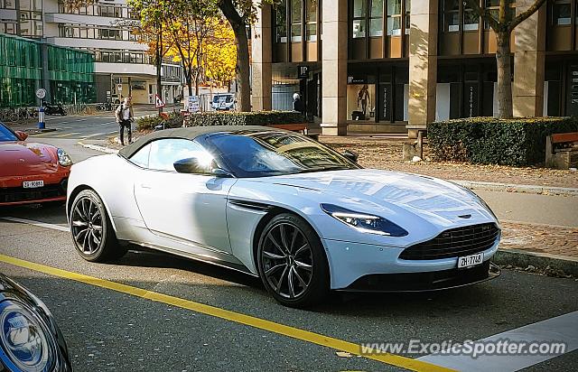 Aston Martin DB11 spotted in Zurich, Switzerland
