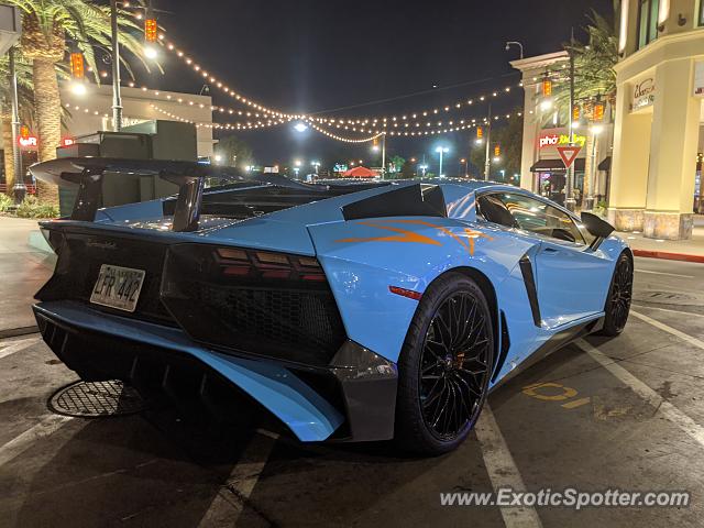 Lamborghini Aventador spotted in Las Vegas, Nevada