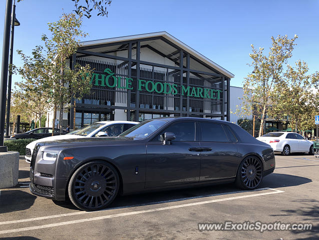Rolls-Royce Phantom spotted in Los Angeles, California