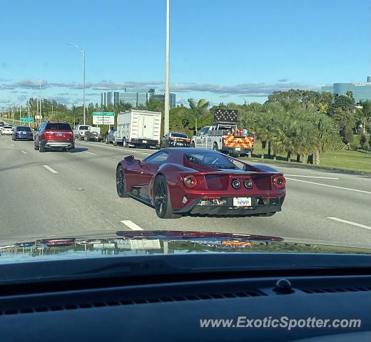 Ford GT spotted in Boca Raton, Florida
