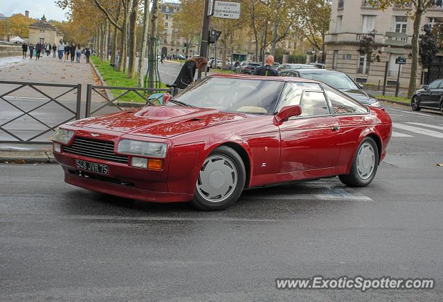 Aston Martin Zagato spotted in Paris, France