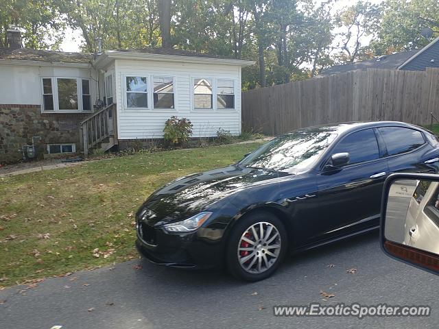 Maserati Ghibli spotted in Brick, New Jersey