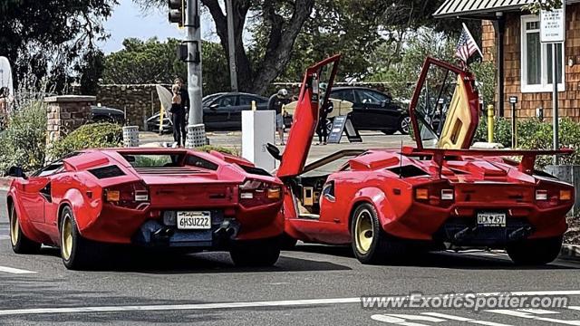 Lamborghini Countach spotted in Malibu, California